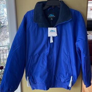 NWT Tri-Mountain Men's/Kid’s Performance Jacket in Royal Blue